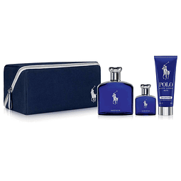 Set Polo Blue eau parfum 125ml  +40 ml+gel + necesser