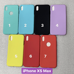 Carcasa unicolor iPhone Xs Max