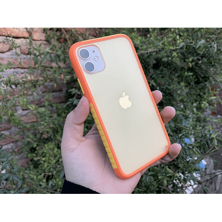 Transparente color premium iPhone 11