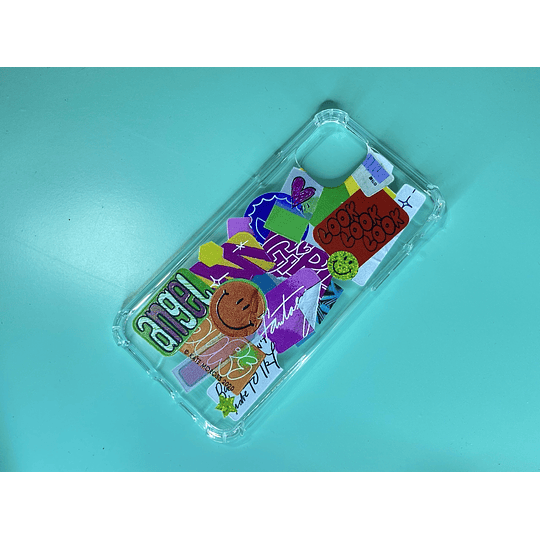 Carcasa transparente diseño con equina reforzada iphone 11 pro max