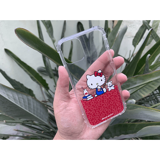 Carcasa transparente Hello Kitty iPhone 12 pro max