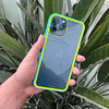 carcara transparente borde bicolor iphone 12 pro max