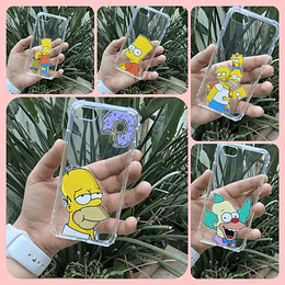 Carcasa transparente Los Simpsons iPhone 7 - 8 - SE 2020