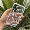 Carcasa transparente EC iphone X / Xs Animales