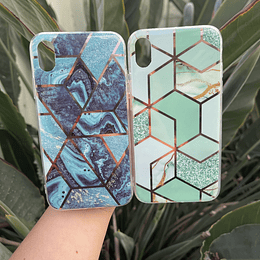 Diseños hexagonales iphone XR