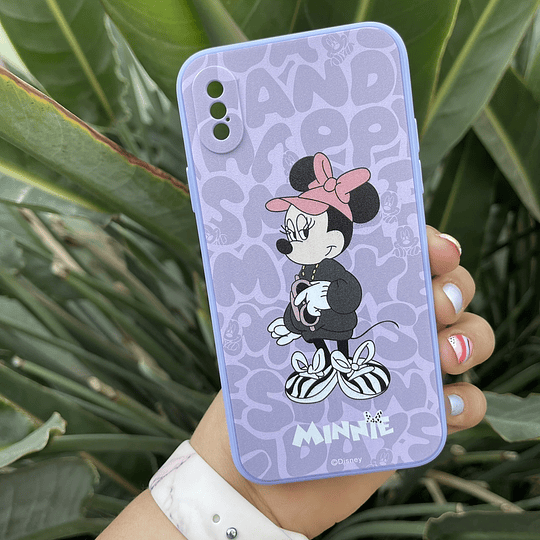 Carcasa Mickey-Minnie iPhone X-Xs