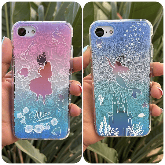 Carcasa Siluetas DISNEY iphone 7/8/se2020