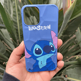carcasa Stitch con relieve iPhone 12 mini sin cubre camara