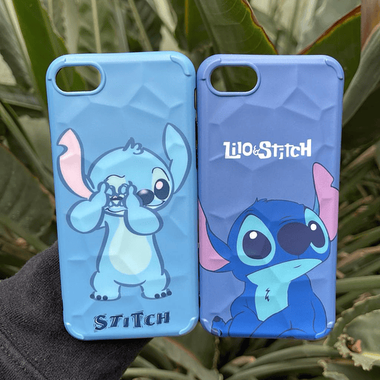 carcasa Stitch con relieve iPhone 7 - 8 - SE 2020