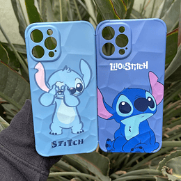 carcasa Stitch con relieve iPhone 12 pro max