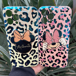 Carcasa Minnie animal print iphone 12 pro 