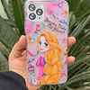 Carcasa princesas transparente con efecto colores iphone 11 pro max