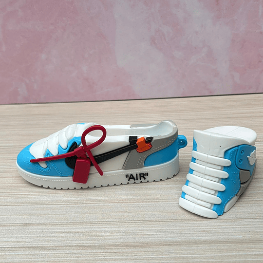 funda airpods pro diseño air jordan 1 off white zapatilla