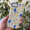 Carcasa transparente EC iphone 6 / 7 / 8 PLUS diseño Los Simpson