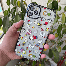 Carcasa transparente EC iphone 11 pro MAX diseño Snoopy