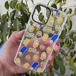 Carcasa transparente EC iphone 11 pro diseño Los Simpson