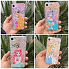 Carcasa princesas transparente con efecto colores iphone 7/8/SE2020