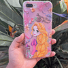 Carcasa princesas transparente con efecto colores iphone 7/8 PLUS