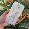 Carcasa transparente colores con fragmentos iPhone Xr