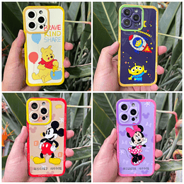 Carcasa Disney borde color iPhone 13 pro