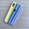 Carcasa tipo original ARCOIRIS (logo) iPhone XR N1
