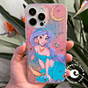 Carcasa princesas transparente con efecto colores iphone 13 pro max