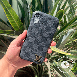 Carcasa Louis Voitton azul iPhone XR