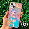 Carcasa princesas transparente con efecto colores iphone 13 - 14