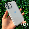 Carcasa transparente borde color iphone 11