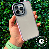 Carcasa transparente borde color iphone 13 pro
