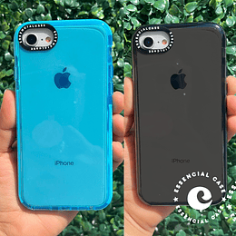 Carcasa color transparente iPhone 7 - 8 - SE 2020 2022