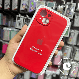 Carcasa logo rojo fuerte iPhone 14