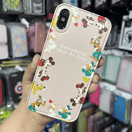 Carcasa Disney Crema iPhone X - XS