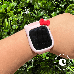 protector apple watch hello kitty rosa 42 - 44 - 45 mm