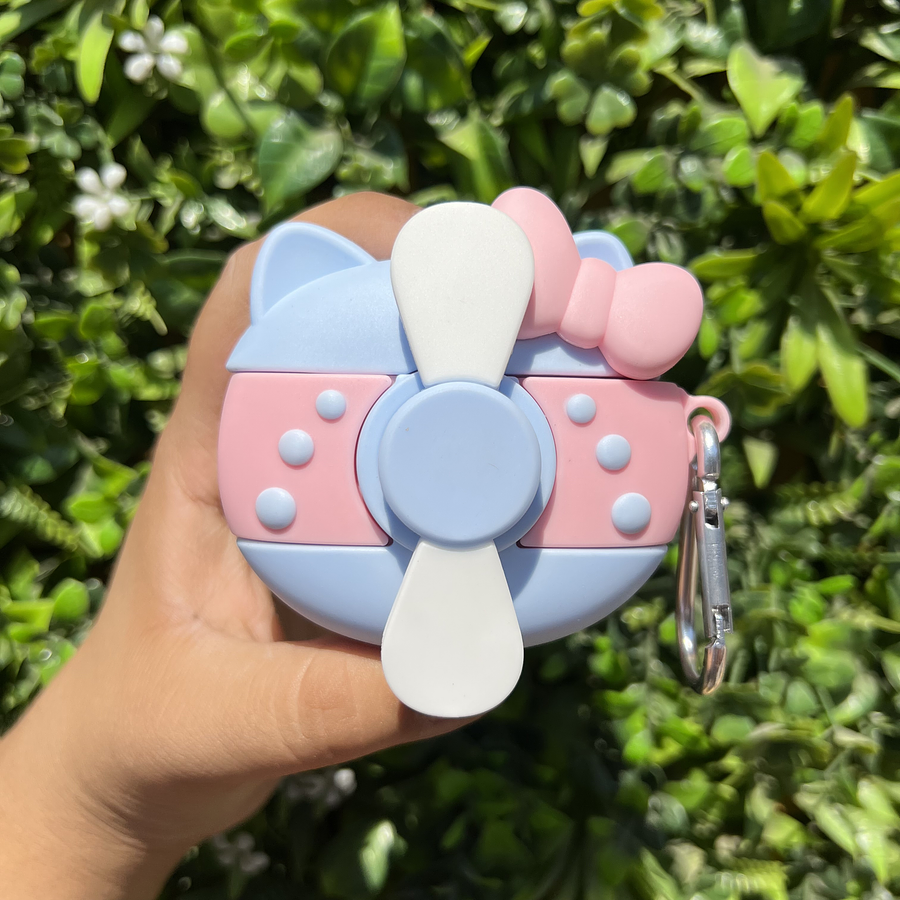 Funda AirPods 3 Kitty Rotatoria