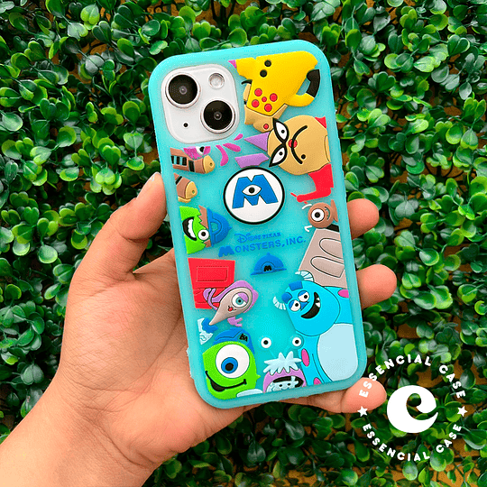 Carcasa Monster Inc silicona iphone 14 plus