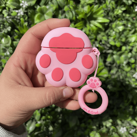 Funda airpods 1 - 2 generación Patita Rosado