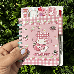 Libreta My Melody frutilla