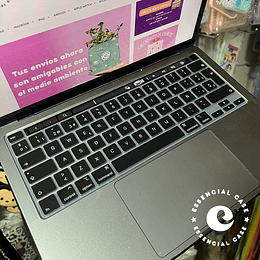 Protector para teclado MacBook 12" y  MacBook  Pro 13.3" Sin Touch Bar Negro