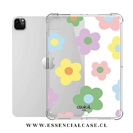 Carcasa iPad Air 1 - 2 Flores colores