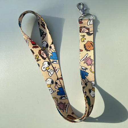 Lanyard snoopy cafe 