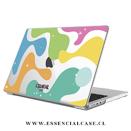 Carcasa NEW MacBook air 13 Abstracto colores