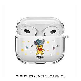 Carcasa para Airpods 4 diseño Winnie The Pooh 