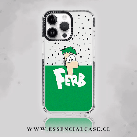 Carcasa diseño ferb - Phineas y Ferb