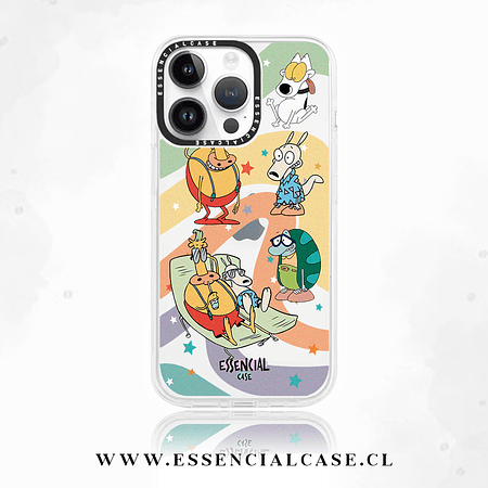 Carcasa diseño La vida moderna de rocko colores