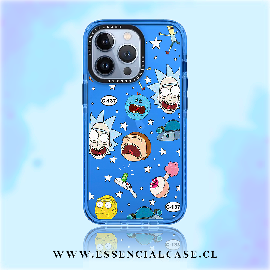 Carcasa diseño Rick and Morty