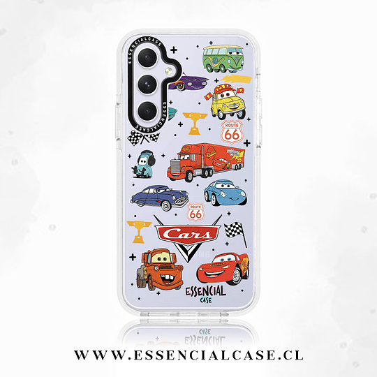 Carcasa para Samsung serie A diseño Cars patron