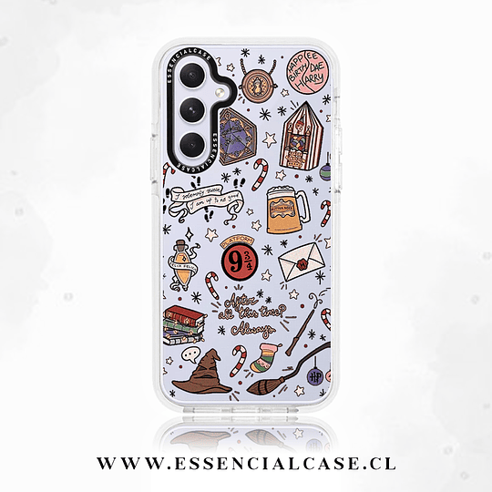 Carcasa para Samsung serie A diseño harry potter iconos