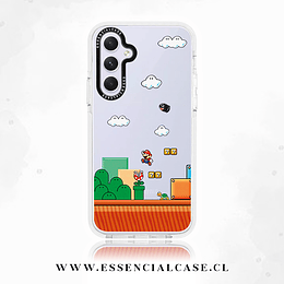 Carcasa para Samsung serie S diseño Mario Bross 