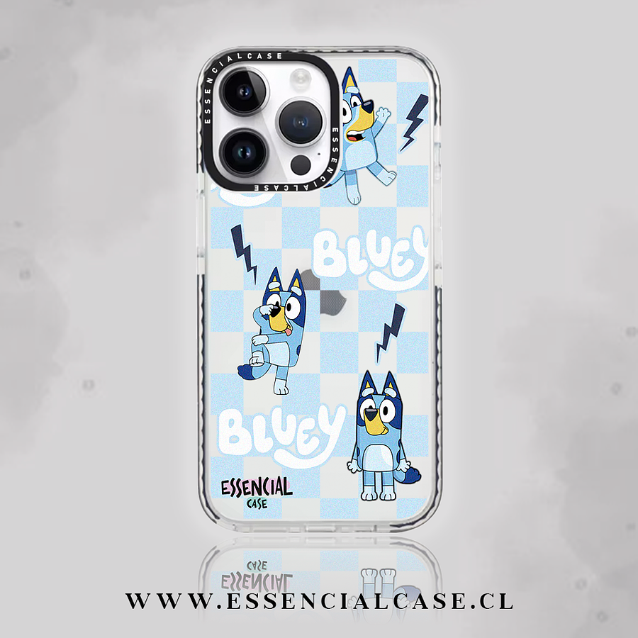 Carcasa diseño bluey - bluey y bingo